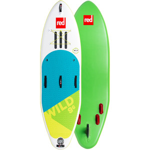 2019 Red Paddle Co Wild 9'6 Oppustelig Stand Up Paddle Board + Taske, Pumpe, Paddle & Snor
